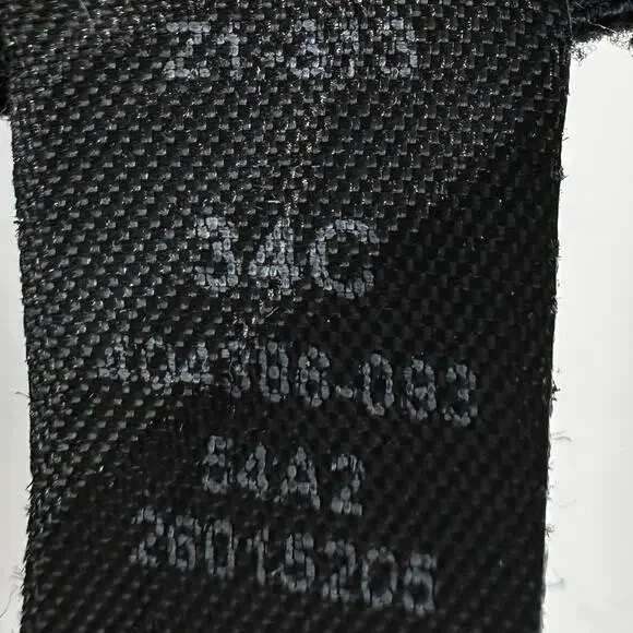 Victoria's Secret Knockout Front-Close Sports Bra Zip Up Padded Black 34C - Picture 8 of 9